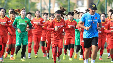 ĐT nữ Việt Nam tập luyện tích cực, tính điểm rơi phong độ cho SEA Games 31